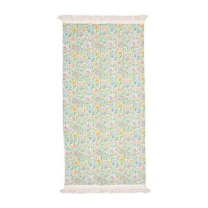 NEW LOUISE MISHA lana beach towel in water river flowers